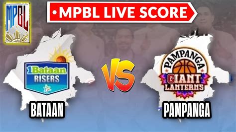 mpbl live score today